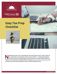 2024 sunset-finance_TaxPrep-checklist- Preview Image