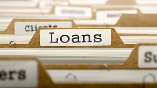 Loans Concept. Word on Folder Register of Card Index. Selective Focus..jpeg